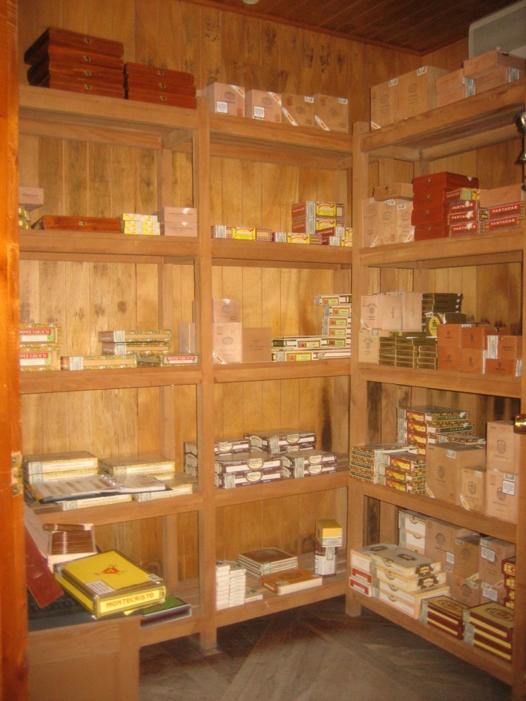 Shop in Cuba Selling Cigars